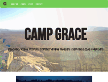 Tablet Screenshot of campgrace.org
